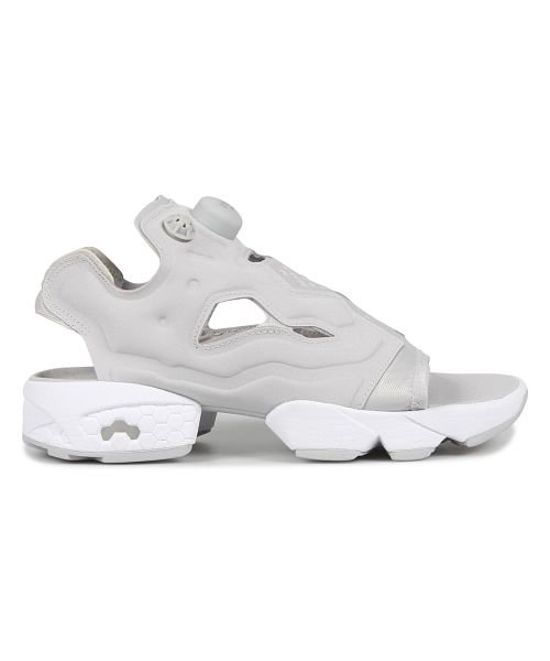 セール リーボック Reebok インスタ ポンプフューリー サンダル スポーツサンダル メンズ レディース Instapump Fury Sandal ライト グレー リーボック Reebok Magaseek