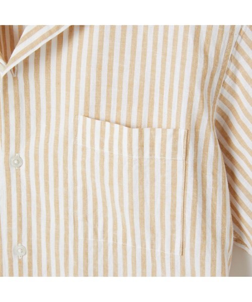 ＡＩＧＬＥ MEN(エーグル　メンズ)/吸水速乾 スレイプ ストライプ 半袖シャツ/img15