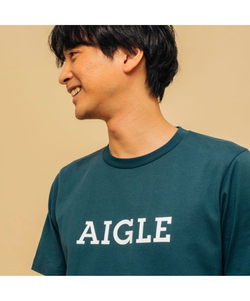 ＡＩＧＬＥ MEN(エーグル　メンズ)/吸水速乾 エーグル グラフィック ロゴTシャツ/img10