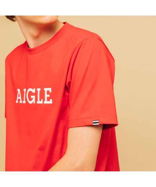 ＡＩＧＬＥ MEN(エーグル　メンズ)/吸水速乾 エーグル グラフィック ロゴTシャツ/img14