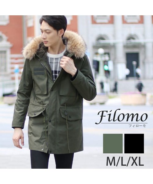 Filomo(フィローモ)/[Filomo]メンズモッズコート/img01