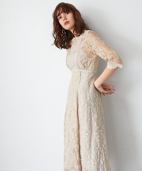 セール 50 Off パネルレースワンピース フレイ アイディー Fray I D Magaseek