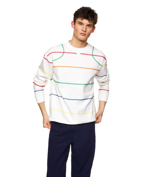 BENETTON (mens)(ベネトン（メンズ）)/カラーロックステッチスウェットトップス/img03