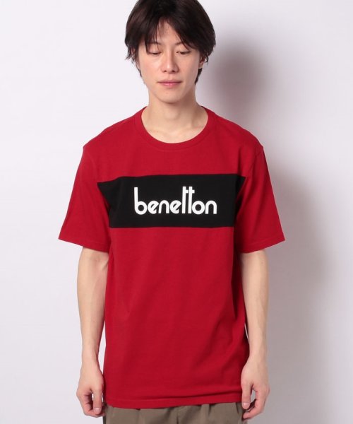 BENETTON (mens)(ベネトン（メンズ）)/パネルカラーロゴTシャツ・カットソー/img21