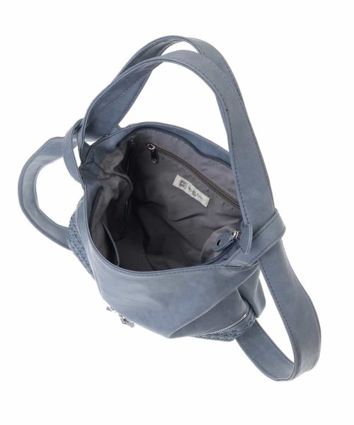MK MICHEL KLEIN BAG(エムケーミッシェルクランバッグ)/【2WAY】カットワークデザインバッグ（S）/img14