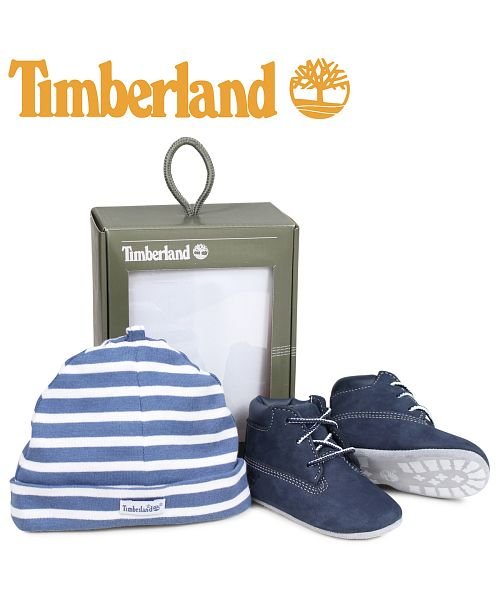 Timberland(ティンバーランド)/ティンバーランド Timberland ブーツ シューズ キャップ 帽子 ニット帽 セット キッズ ベビー INFANT CRIB BOOTIES CAP SE/img05