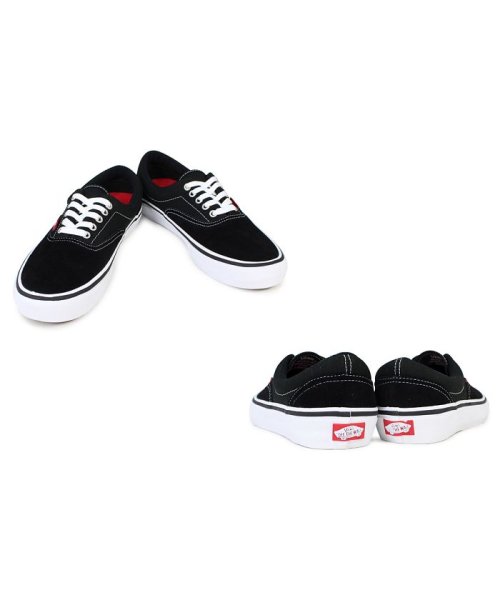 VANS(ヴァンズ)/VANS ヴァンズ ERA PRO スリッポン スニーカー エラ プロ レディース メンズ バンズ ブラック 黒 VN000VFB9X1/img01