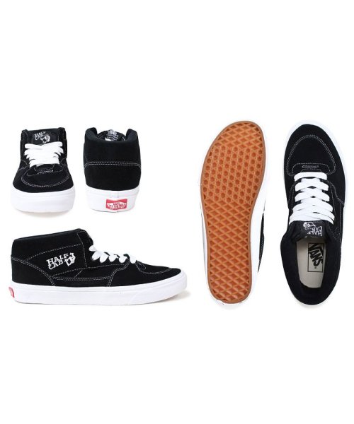 VANS(ヴァンズ)/VANS ヴァンズ HALF CAB スニーカー メンズ レディース バンズ ハーフ キャブ ブラック 黒 VN000DZ3BLK/img02