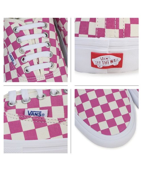 VANS(ヴァンズ)/VANS ヴァンズ オーセンティック スニーカー メンズ レディース バンズ AUTHENTIC PRO VN0A3479OM2 ピンク/img03