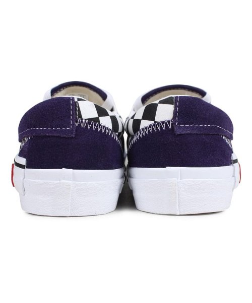 VANS(ヴァンズ)/VANS ヴァンズ スリッポン スニーカー メンズ バンズ SLIP－ON CAP パープル VN0A3WM5VO3/img04