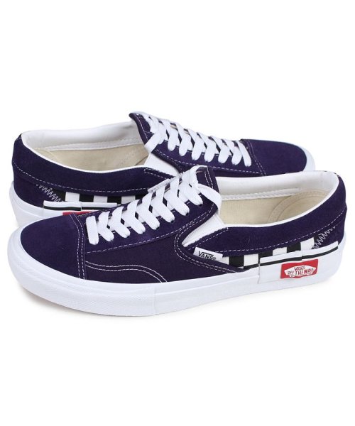 VANS(ヴァンズ)/VANS ヴァンズ スリッポン スニーカー メンズ バンズ SLIP－ON CAP パープル VN0A3WM5VO3/img06