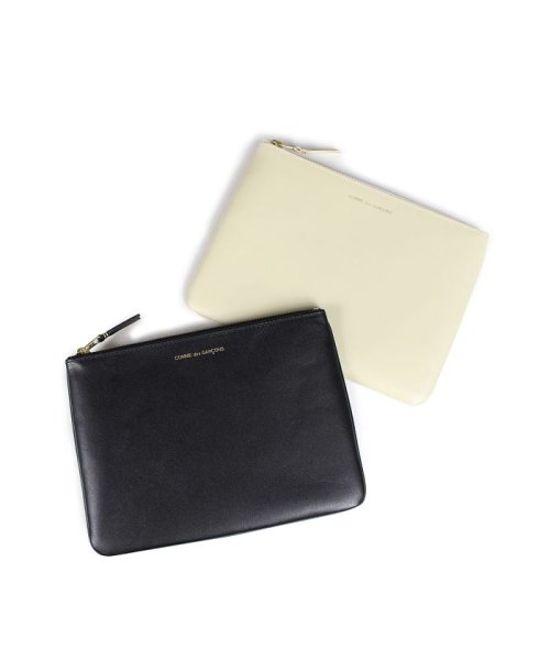 セール コムデギャルソン Comme Des Garcons ポーチ 小物入れ メンズ レディース ブラック オフ ホワイト Sa5100 コムデギャルソン Commedesgarcons Magaseek