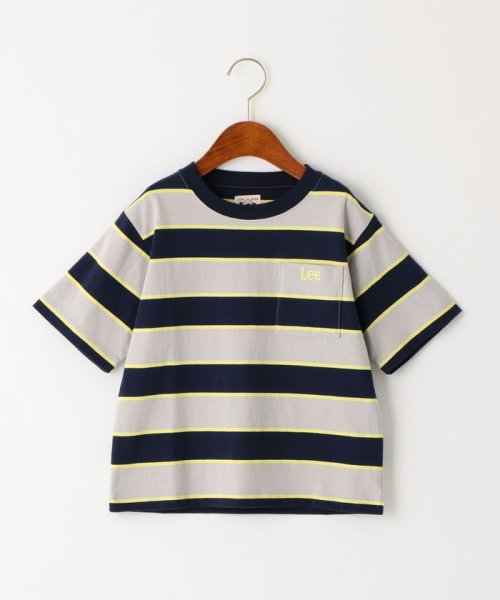 green label relaxing （Kids）(グリーンレーベルリラクシング（キッズ）)/【キッズ】〔WEB限定〕LEE（リー）マルチボーダーTシャツ/img08