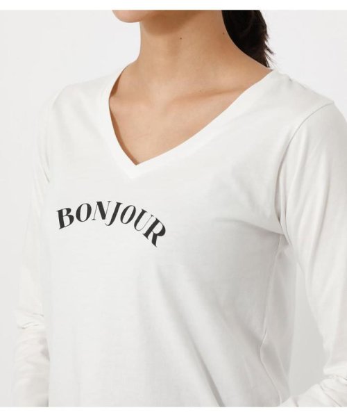 AZUL by moussy(アズールバイマウジー)/BONJOUR VNECK LONG SLEEVE/img06