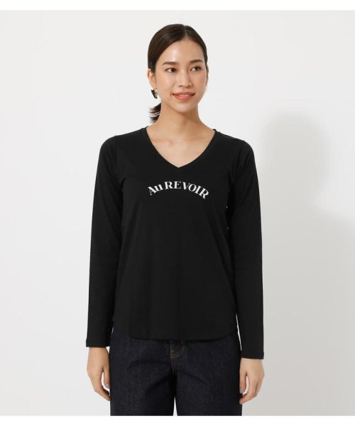 AZUL by moussy(アズールバイマウジー)/BONJOUR VNECK LONG SLEEVE/img11
