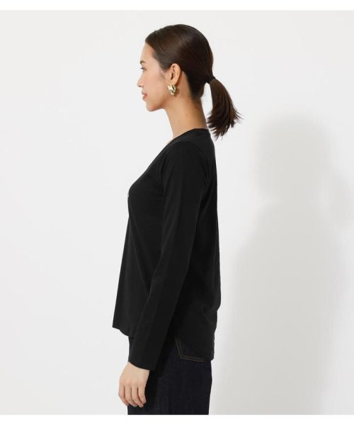 AZUL by moussy(アズールバイマウジー)/BONJOUR VNECK LONG SLEEVE/img12