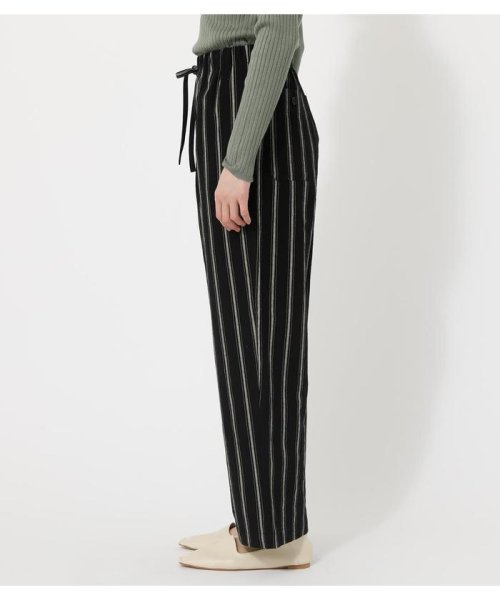 AZUL by moussy(アズールバイマウジー)/STRIPE EASY WIDE PANTS/img04