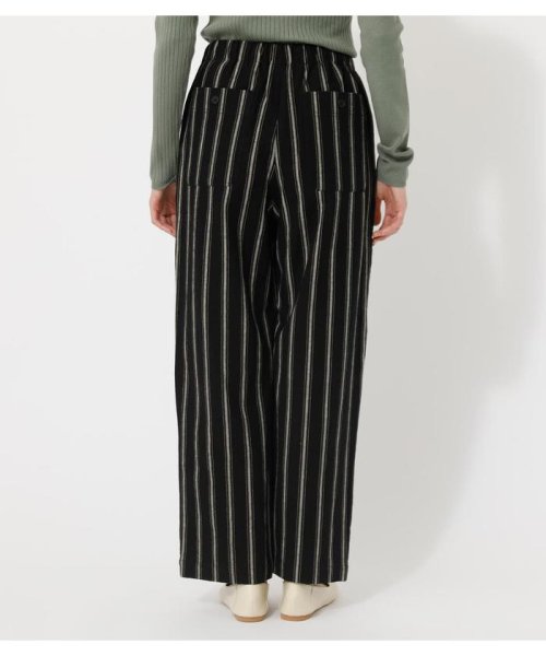 AZUL by moussy(アズールバイマウジー)/STRIPE EASY WIDE PANTS/img05