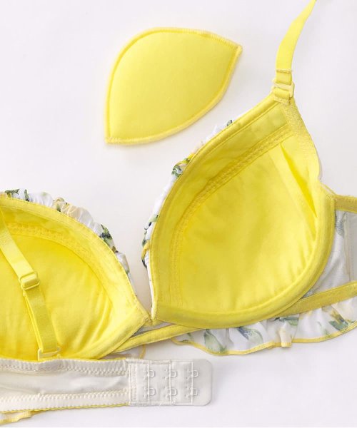 クーポン開催中 販売中止 ブラジャー ショーツ セット カリーナフラワー ブラジャー ショーツ 可愛い ブラジャー 女性 下着 レディース セット ブラショーツ ブラ ショー エメフィール Aimerfeel Magaseek