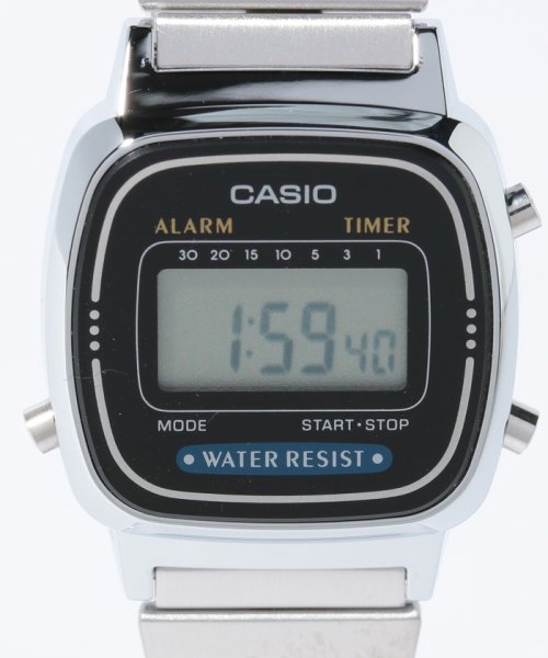Watch　collection(ウォッチコレクション)/【CASIO】スモールデジタルメタルシルバー/img01