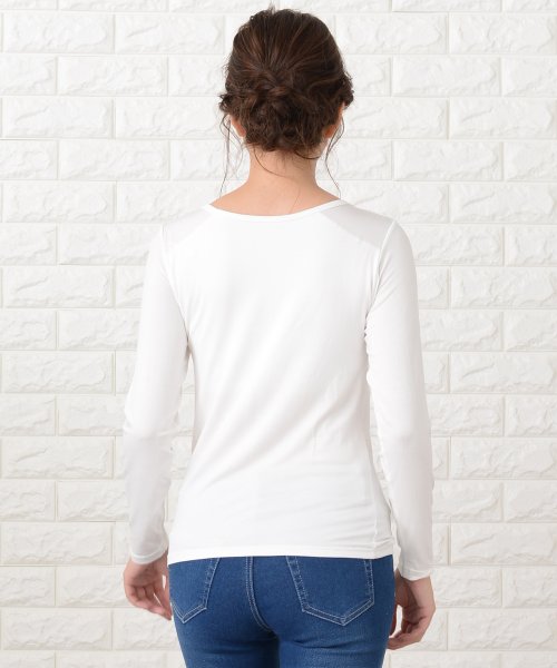 セール 10 Off カップ付き長袖tシャツトップスインナー レースレディース Lace Ladies Magaseek