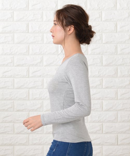 セール 10 Off カップ付き長袖tシャツトップスインナー レースレディース Lace Ladies Magaseek