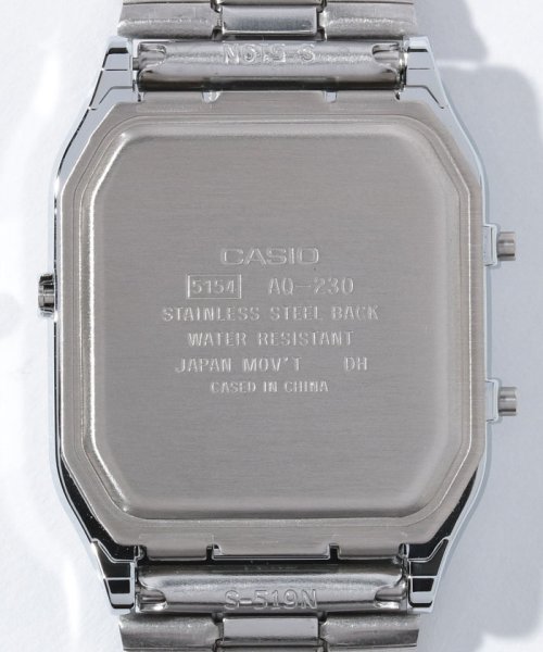 Watch　collection(ウォッチコレクション)/【CASIO】スクエアアナログデジタルメタル/img04