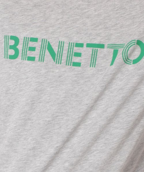 BENETTON (women)(ベネトン（レディース）)/モダールコットンブランドロゴ半袖Tシャツ・カットソー/img20