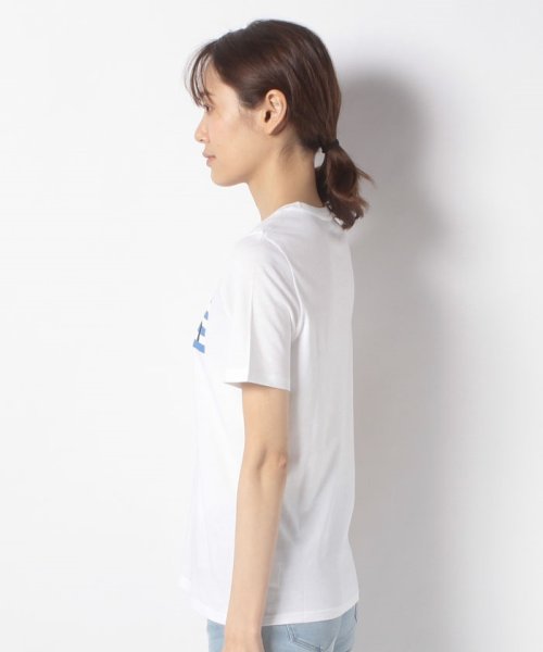 BENETTON (women)(ベネトン（レディース）)/モダールコットンブランドロゴ半袖Tシャツ・カットソー/img25