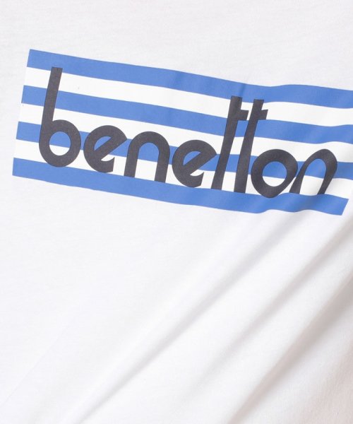 BENETTON (women)(ベネトン（レディース）)/モダールコットンブランドロゴ半袖Tシャツ・カットソー/img28