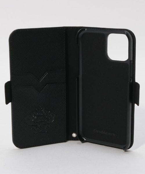 Orobianco（Smartphonecase）(オロビアンコ（スマホケース）)/”サフィアーノ調” PU Leather Book Type Case（iPhone 11 Pro）/img03