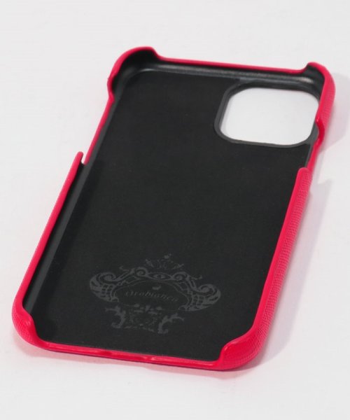 Orobianco（Smartphonecase）(オロビアンコ（スマホケース）)/サフィアーノ調” PU Leather Back Case(iPhone 11Pro)/img10