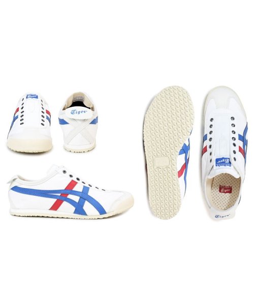 Onitsuka Tiger MEXICO66 SLIP ON オニツカタイガー メキシコ 66 スリッポン スニーカー メンズ レディース TH1B2N 01 人気・おすすめ｜使いやすい・旅行におすすめ 品質保証 全国発送 日本国内発送・最短翌日お届け