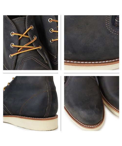 REDWINGSHOES(レッドウィング)/レッドウィング RED WING ブーツ チャッカブーツ クラシック メンズ CLASSIC CHUKKA Dワイズ チャコール 3150/img03