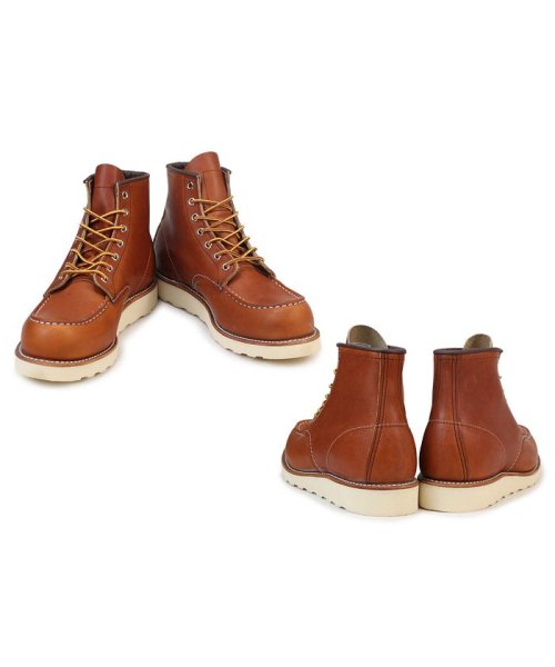 REDWINGSHOES(レッドウィング)/レッドウィング RED WING ブーツ アイリッシュセッター 6インチ クラシック モック メンズ 6INCH CLASSIC MOC Dワイズ ブラウン 8/img01