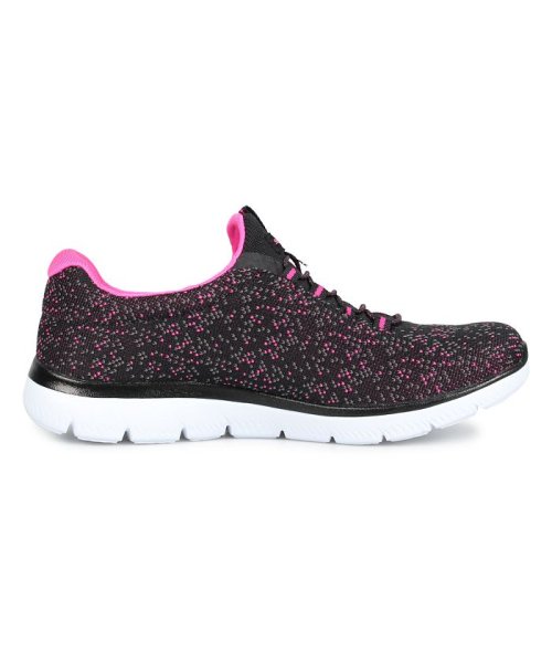 SKECHERS(スケッチャーズ)/スケッチャーズ SKECHERS サミット スニーカー レディース SUMMITS LOVELY SKY ブラック 黒 12987/img01