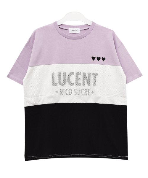 RiCO SUCRE(リコ シュクレ)/メッシュ切替Tシャツ/img13