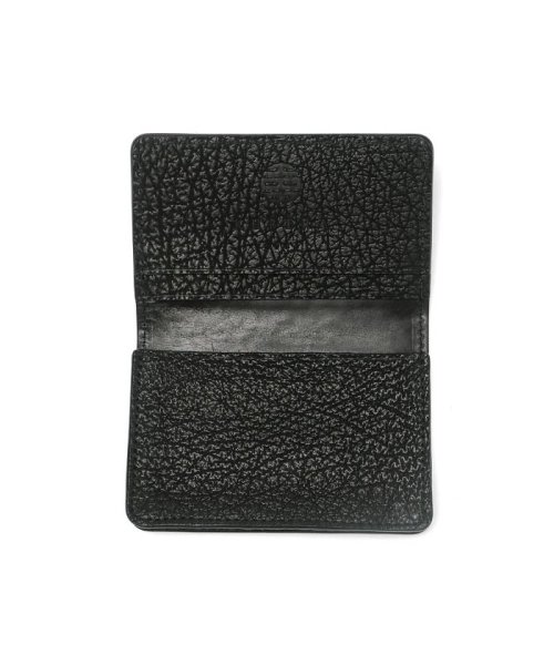 クベラ 9981 名刺入れ KUBERA 9981 シャークスキン EXOTIC SHARK BUSINESS CARD CASE 二つ折り 51308 
