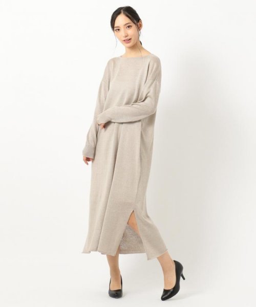 セール 60 Off 洗える フレンチフラックス ニットワンピース 23区 Nijyusanku Magaseek