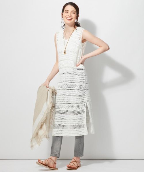 セール コットンコードクロシェ ワンピース 23区 Nijyusanku Magaseek