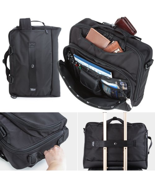 F/CE.エフシーイー新品メンズ3WAYブリーフバック リュックサック2 