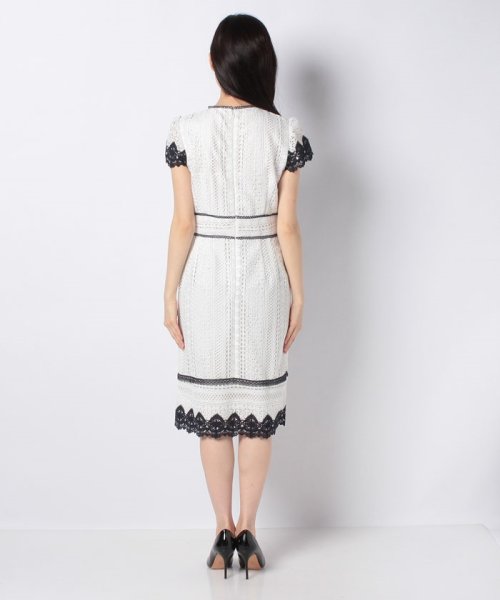 セール ケミカルレースタイトワンピース レッセ パッセ Laisse Passe Magaseek