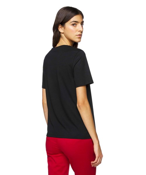BENETTON (women)(ベネトン（レディース）)/モダールコットンブランドロゴ半袖Tシャツ・カットソー/img02