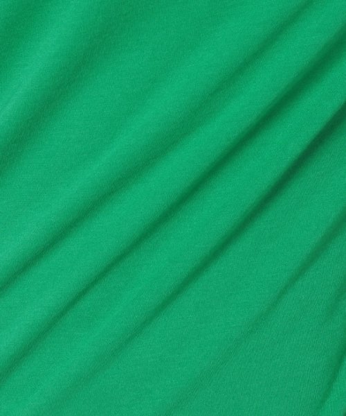 BENETTON (women)(ベネトン（レディース）)/クルーネック裾ロゴ刺繍半袖Tシャツ・カットソー/img36