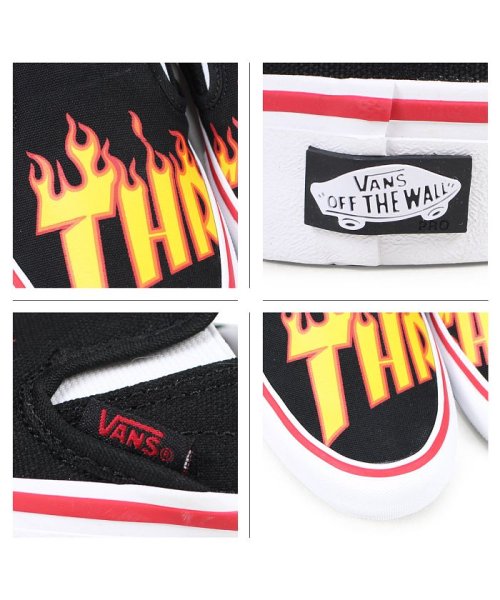 Vans ヴァンズ スラッシャー スリッポン スニーカー メンズ レディース バンズ Thrasher Slip On Pro Vn0a347vote ブラック ヴァンズ Vans Magaseek