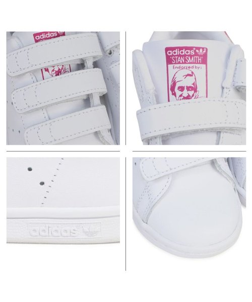 adidas(adidas)/アディダス オリジナルス スタンスミス ベルクロ キッズ ベビー adidas Originals スニーカー STAN SMITH CF I BZ0523 ホ/img03