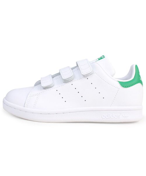 adidas(adidas)/アディダス オリジナルス adidas Originals スタンスミス ベルクロ スニーカー キッズ STAN SMITH CF C ホワイト 白 M2060/img01