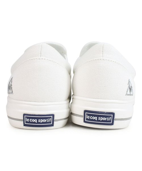クーポン開催中 ルコック スポルティフ Le Coq Sportif スニーカー テルナ バウンド スリッポン メンズ レディース Teluna Bound Sp ホワイト 白 ルコックスポルティフ Lecoqsportif Magaseek