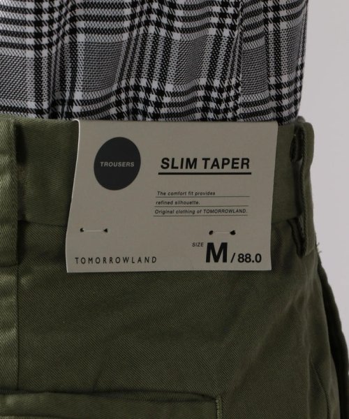 TOMORROWLAND MENS(TOMORROWLAND MENS)/コットンストレッチピースダイ スリムテーパードパンツ SLIM TAPER Vardhman/img19