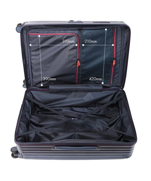 CARGO(カーゴ)/カーゴ スーツケース 100L Lサイズ フロントオープン ストッパー付き 軽量 大型 大容量 エアレイヤー CARGO cat738ly キャリーケース/img11